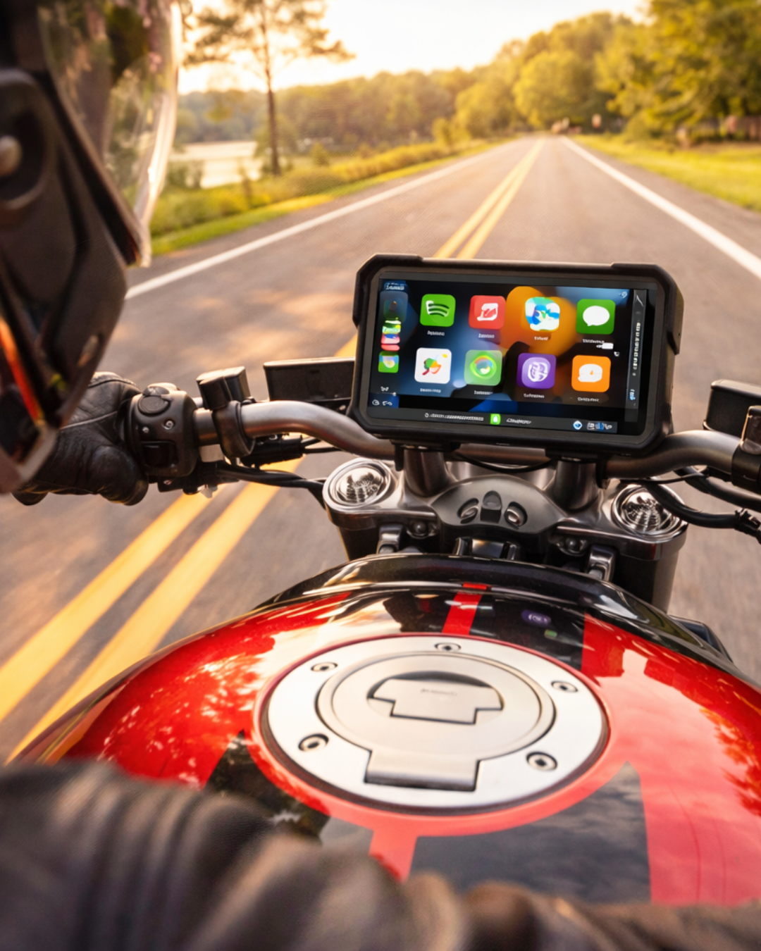 Pantalla CarPlay para Motocicleta