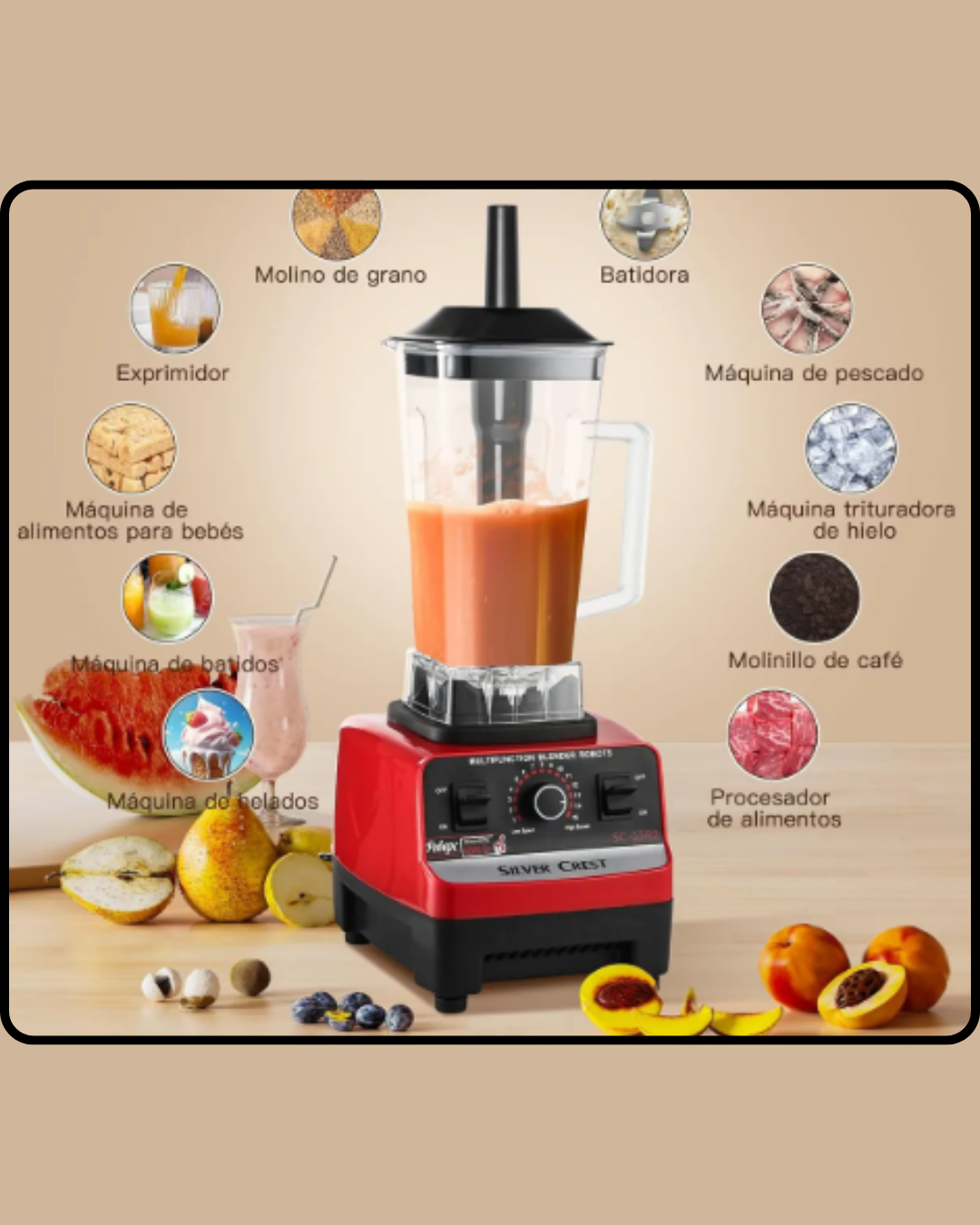 Licuadora Profesional Silver Crest