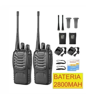 Radio de comunicación walkie talkie BF-888S
