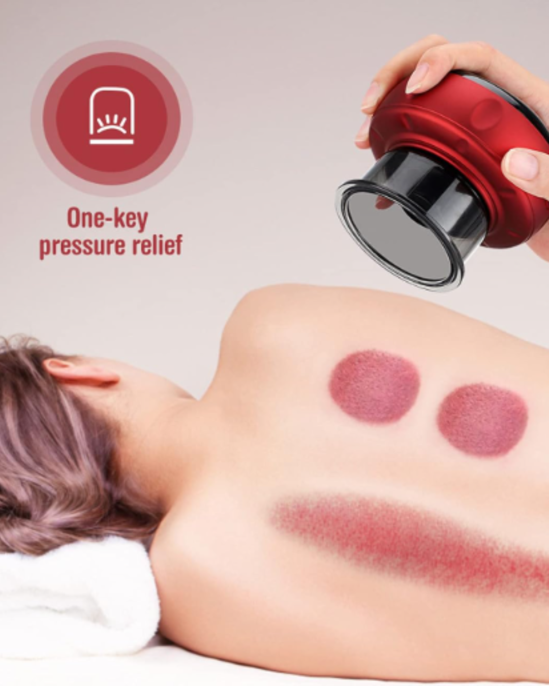 Therapy Cup| Masajeador muscular con ventosa