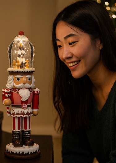 CASCANUES CON LUCES MOVIMIENTO Y SONIDO