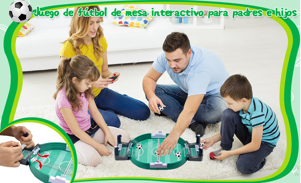 JUEGO INTERACTIVO DE MESA DE FÚTBOL