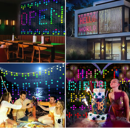 Cortina de Luces Led Inteligente