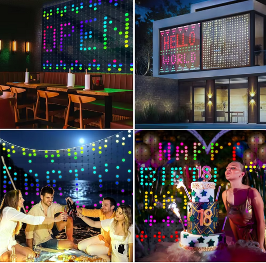 Cortina de Luces Led Inteligente