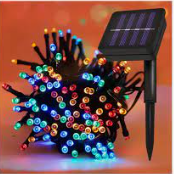 Luces LED Navideñas Solares