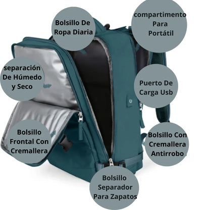 Maleta De Viaje De Gran Capacidad