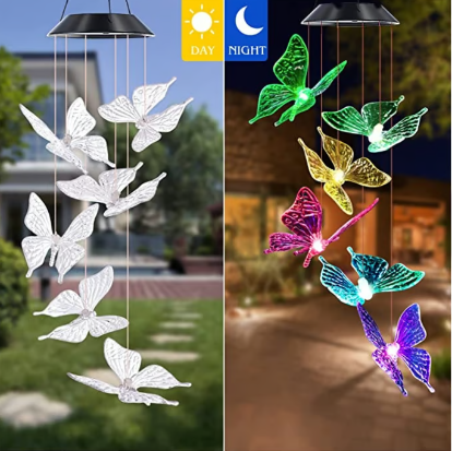 Colgante Mariposas con luz led