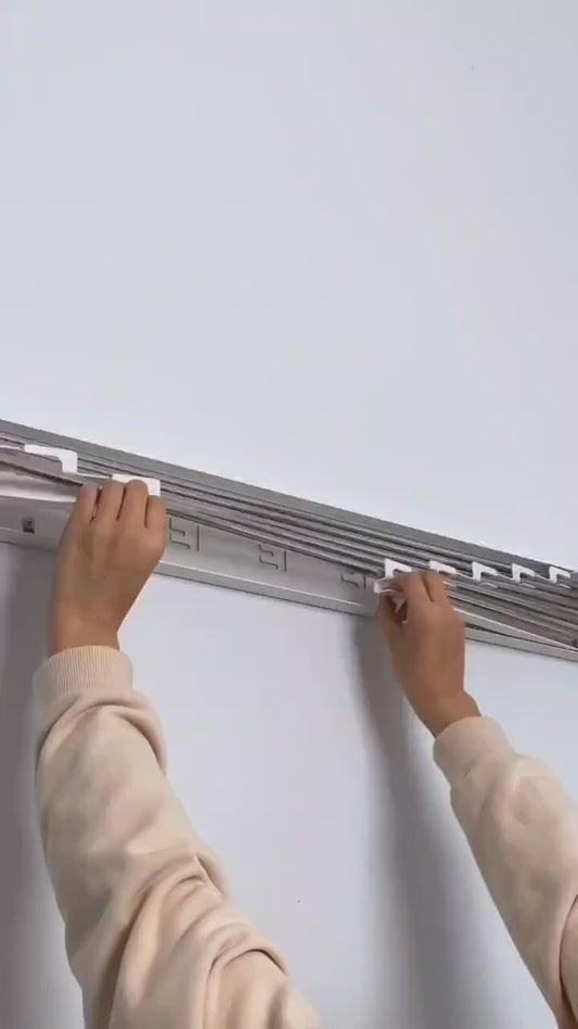 Tendedero plegable de pared retráctil para ahorrar espacio