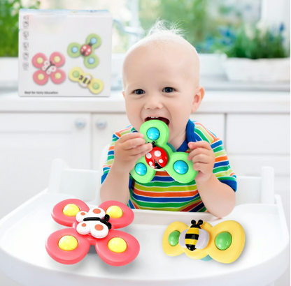 set x 3  Spinner Magico  para bebe